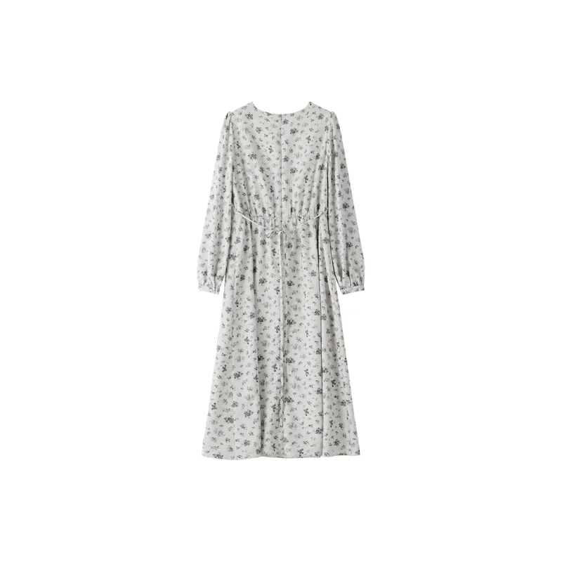 THE SEA LIFE Long Sleeved Dress Women's Mist Color-1
