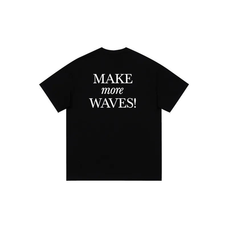 AQUAPROS T Shirts Unisex Black-1