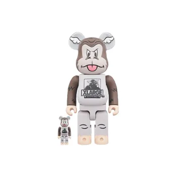 BE@RBRICK Xlarge X D*Face Gray Multicolor