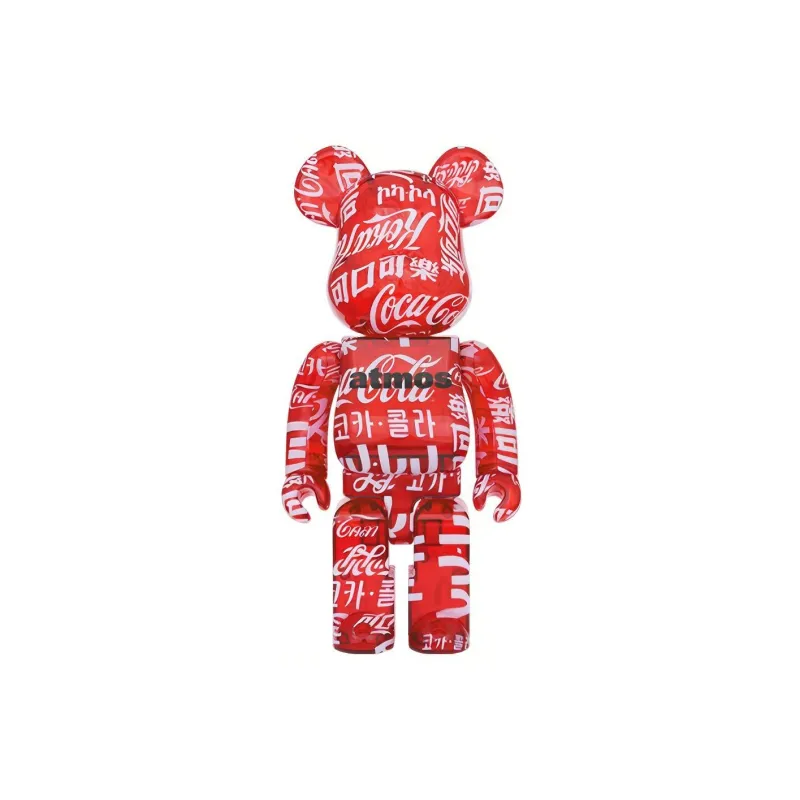 BE@RBRICK Atmos X Coca Cola Clear/Red-1