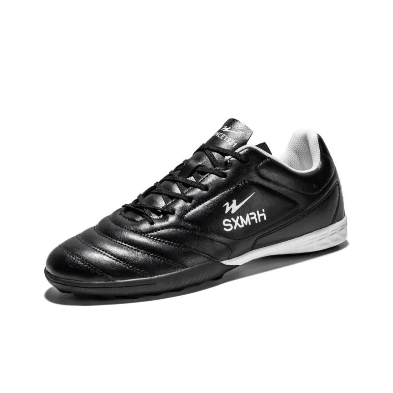 DOUBLE STAR 88 Anti Slip Wear Resistant Soccer Shoes Unisex Black-1