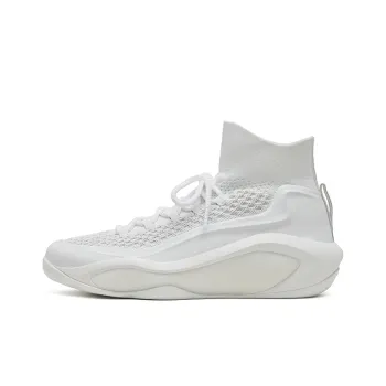 EQLZ EQUALIZER Basketball Shoes Unisex High Top Moon White
