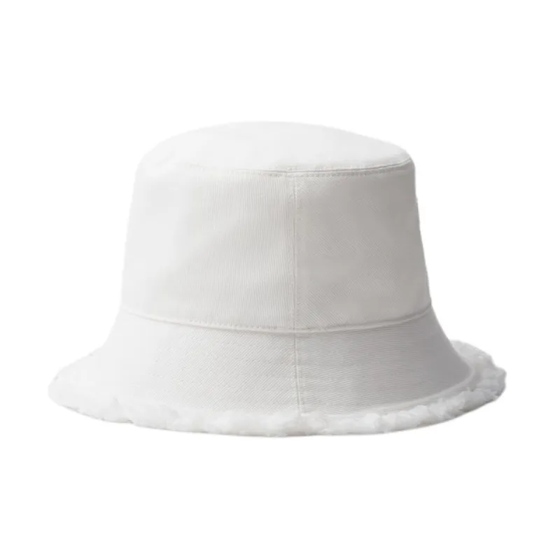 PRADA Logo embroidered Bucket Hat-1