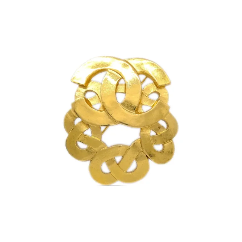 CHANEL 2001 Star Motif Coco Brooch-1