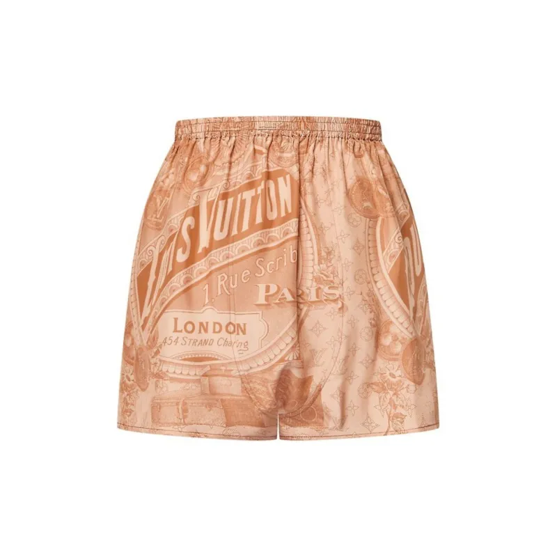 LOUIS VUITTON Vintage Print Boxer Shorts-1
