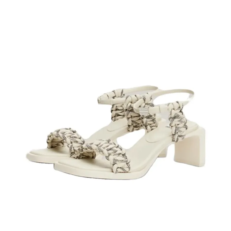 Tommy Hilfiger Soho Braided Mid Heel Sandals Women's-2