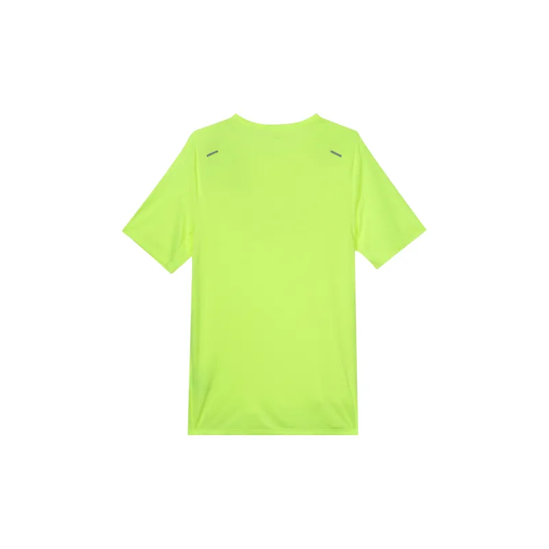 Nike T Shirts Men Neon Yellow-1