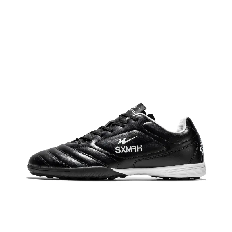 DOUBLE STAR 88 Anti Slip Wear Resistant Soccer Shoes Unisex Black-0