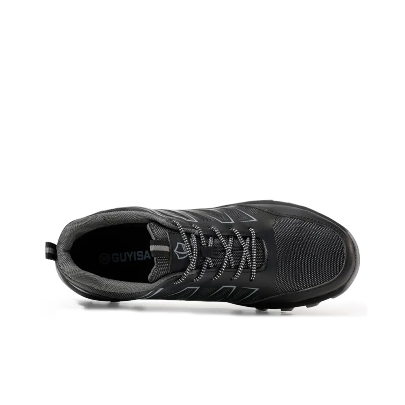 Blue Gull Shield Lightweight Coverage Low Top Outdoor Shoes Unisex Black-3