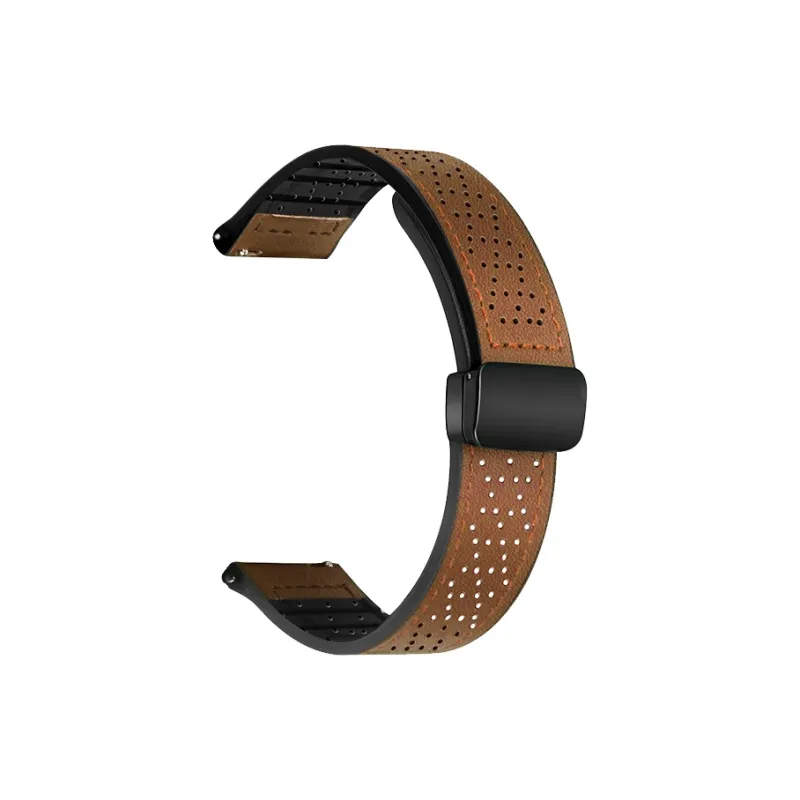 IBOANN Huawei Compatibility Watch Band Genuine Leather Material-4