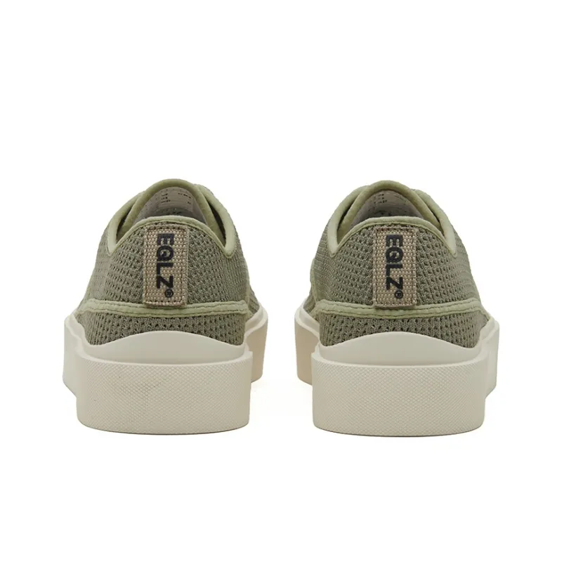 EQLZ EQUALIZER Low Top Skateboard Shoes Unisex Moss Green-5