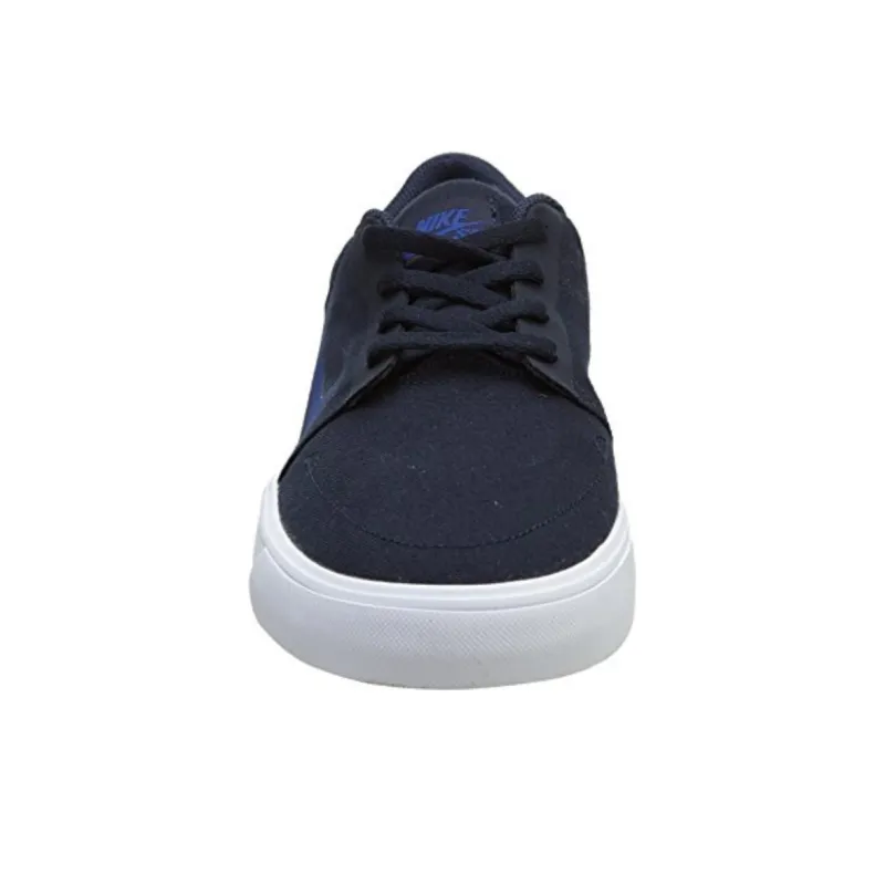 Nike Portmore Canvas Royal Blue White-2