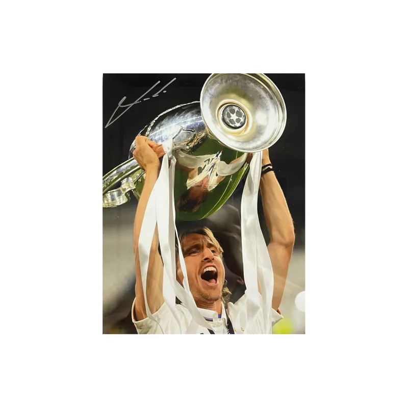 EM Luka Modrić Includes Certification Certificate Outer Frame Size: 38.6x48.6cm-1