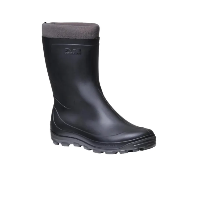 DECATHLON Warm And Water-Resistant Rain Boots Unisex Black-1