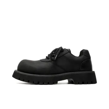 Romon Men's Casual Shoes Men Low Top Black