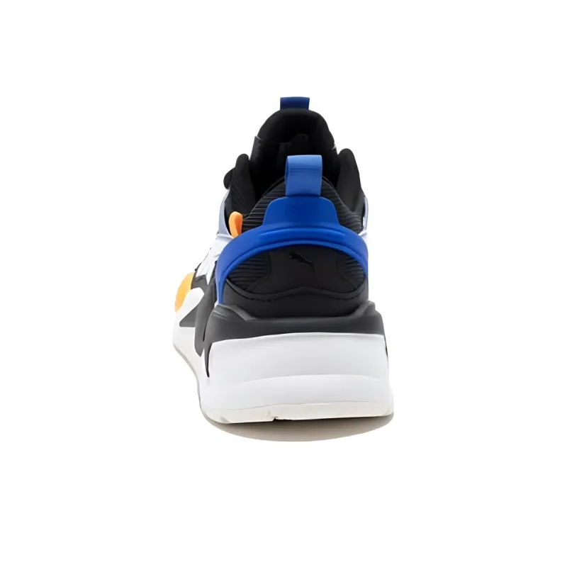 PUMA RS X Cushioning Wear Resistant Low Top Chunky Sneakers Unisex Black Gray-3