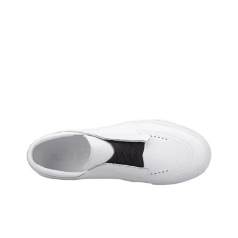 Nike SB Zoom Janoski HT Slip-On Cushioning Wear-Resistant Low-Top Skateboard Shoes Unisex White-4