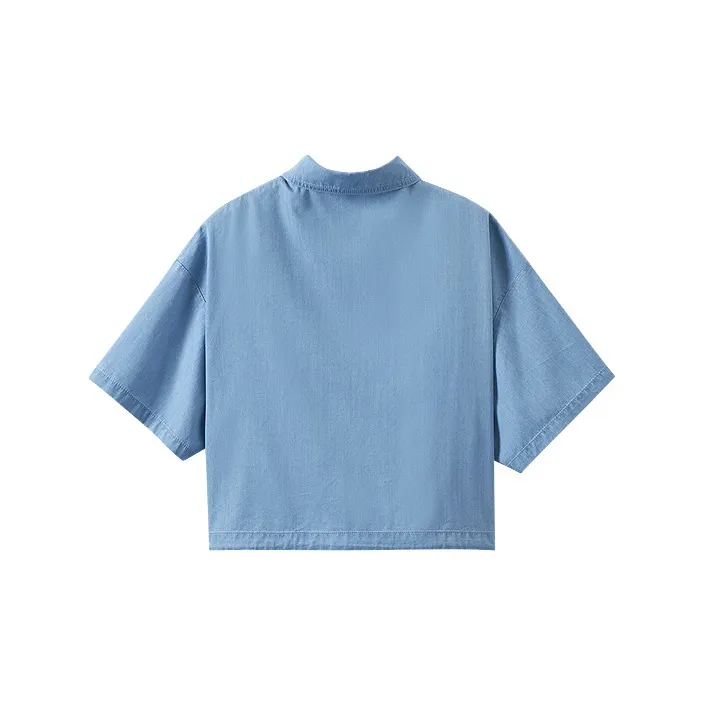 Inman Shirts Women's Denim Blue-1