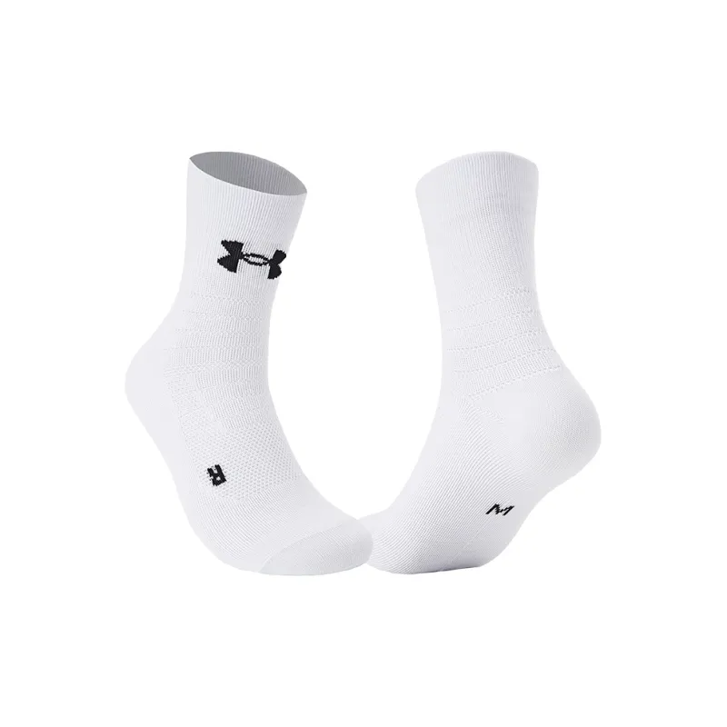 Under Armour Ankle Socks Unisex 3 Pack White-0