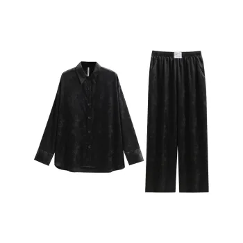 Yue Nei Pajama Set Women's Premium Black