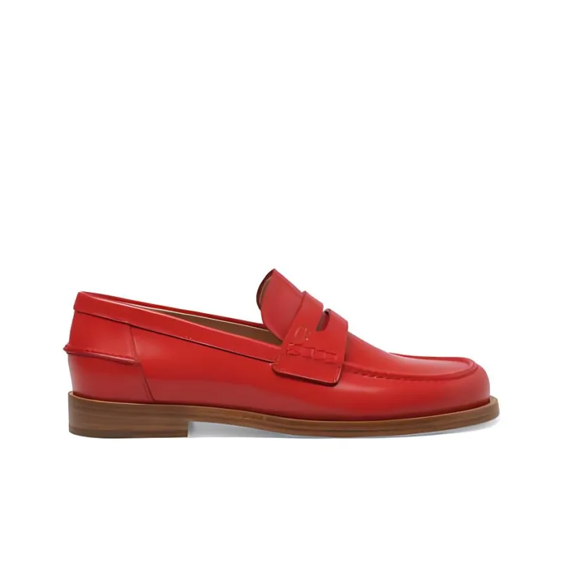 GIANVITO ROSSI Loafers Women's Red-1