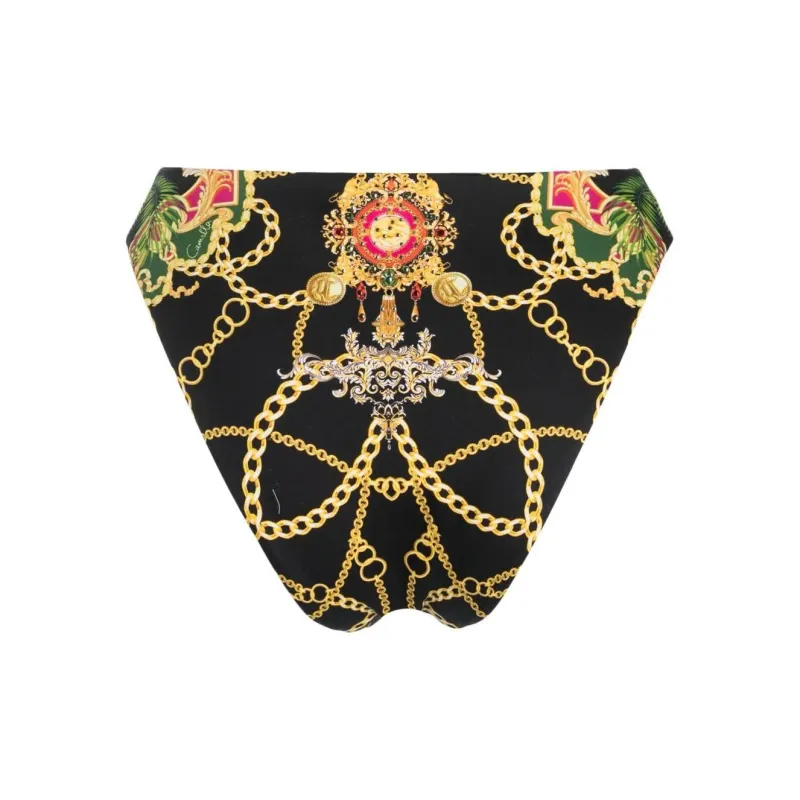 Camilla Jealousy And Jewels Baroque print Bikini Bottoms-1