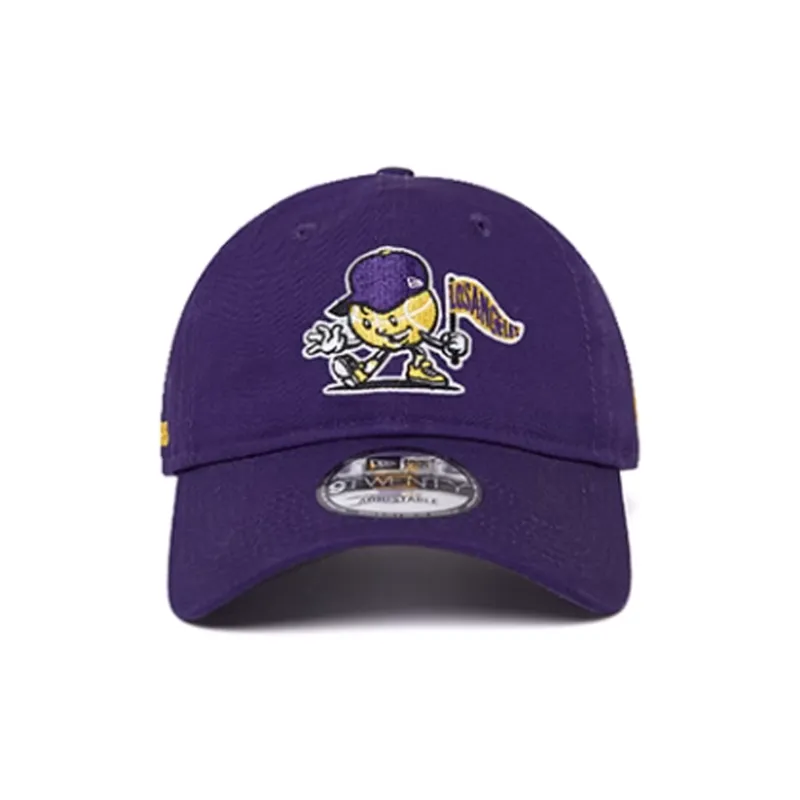 New Era Cotton Baseball Caps Unisex Purple-1