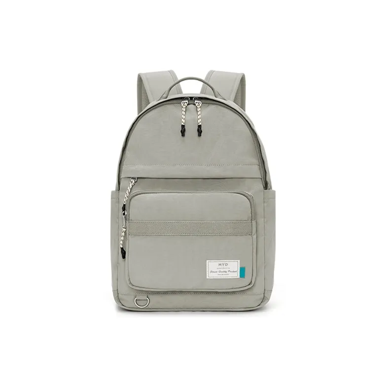MYD Canvas Backpack Regular Unisex Kiwi/Sunflower Seed-0
