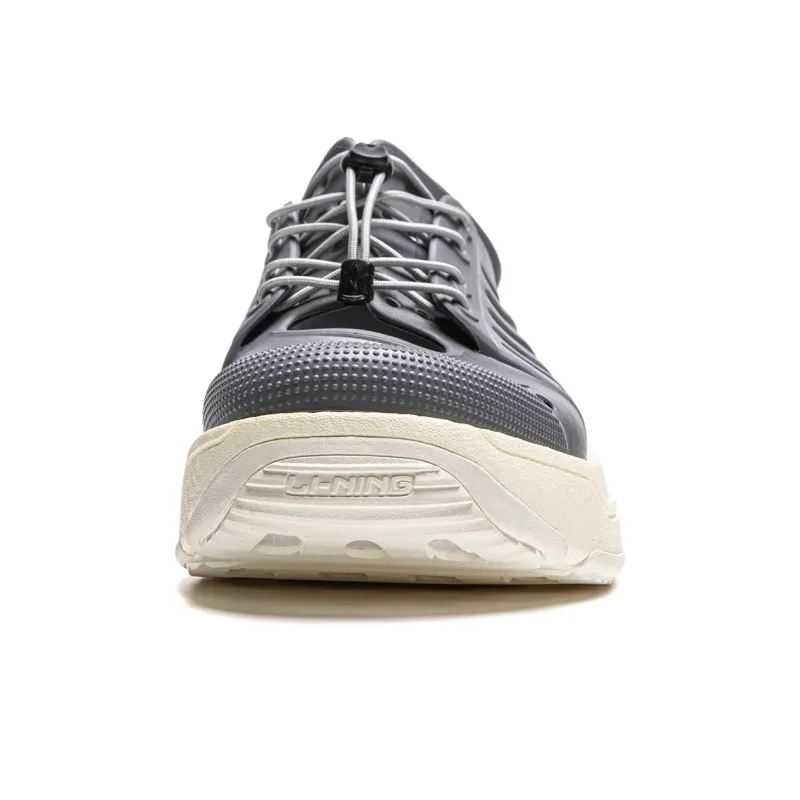 LiNing Pan Gu Trek River Trekking Shoes Unisex Shark Gray-4