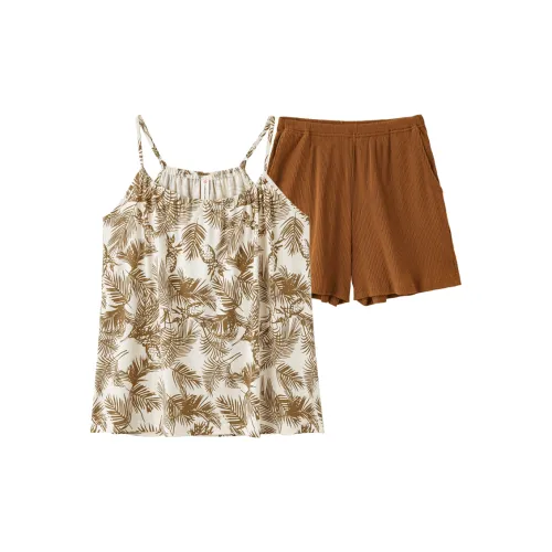 MIIOW Pajama Set Women's Feather