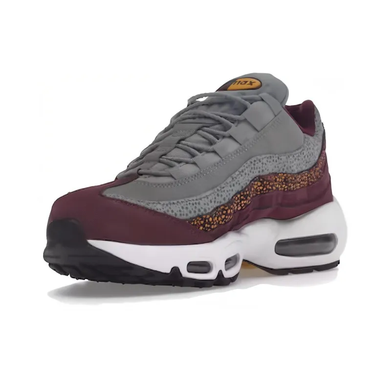 Nike Air Max 95 Premium 'Bordeaux Yellow' Women's-2