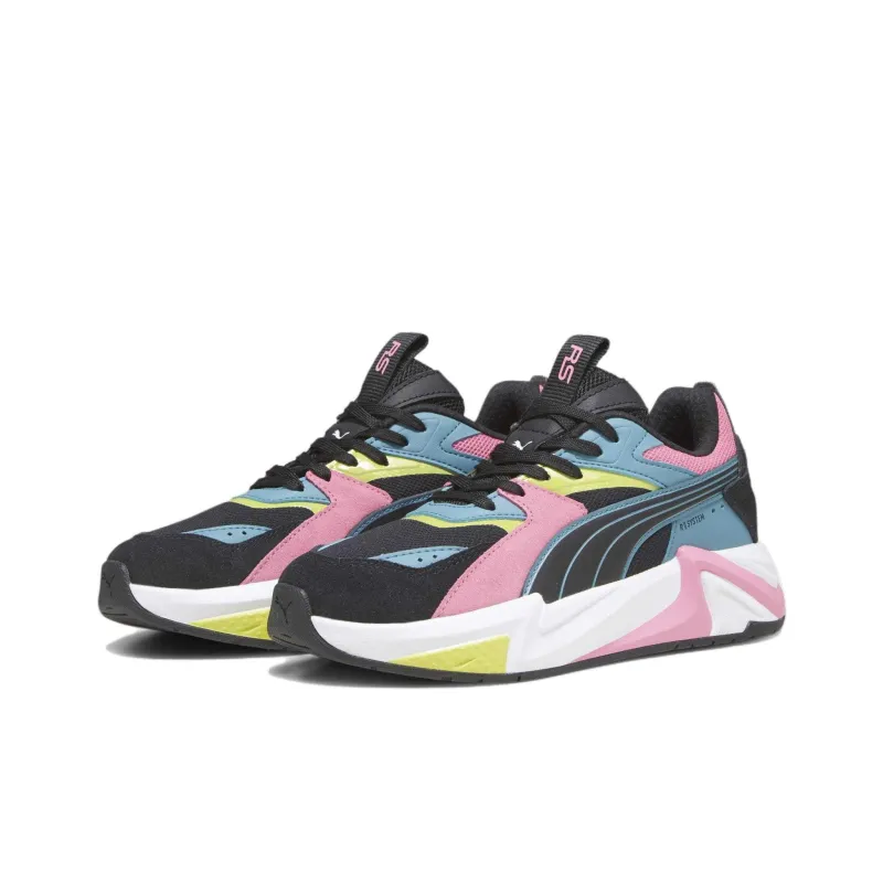 PUMA RS-Z RS-Pulsoid Anti-Slip Wear-Resistant Low-Top Casual Shoes Women's Pink Black And Blue-2