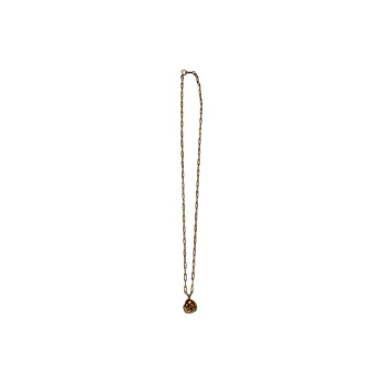 Alighieri Bronze 24K Gold Necklaces Women's Gold