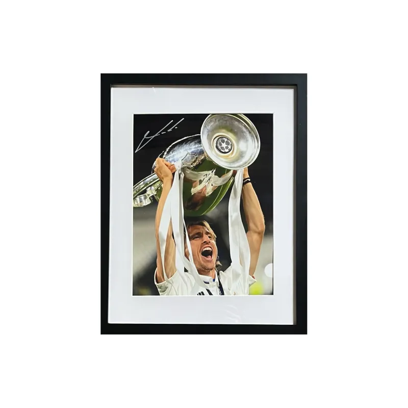 EM Luka Modrić Includes Certification Certificate Outer Frame Size: 38.6x48.6cm-0