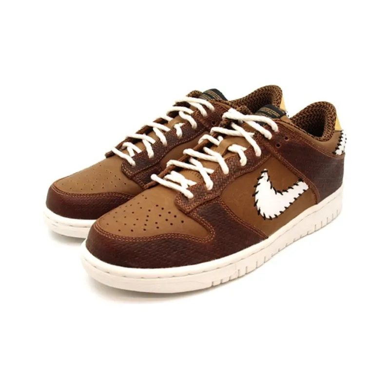 Nike Dunk Low Paris Ymca Old Court Ale Brown-4