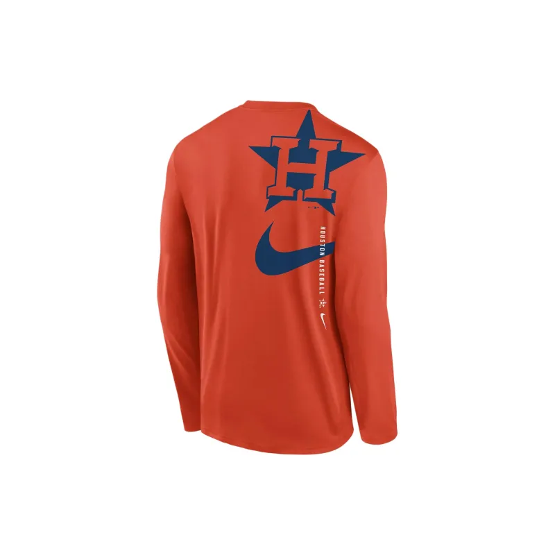 Nike T-Shirt Men's Orange Houston Space Raccoon Team-1