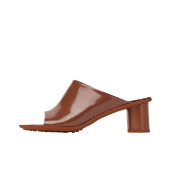 Bottega Veneta Rubber Sole Casual Slippers Women's Red