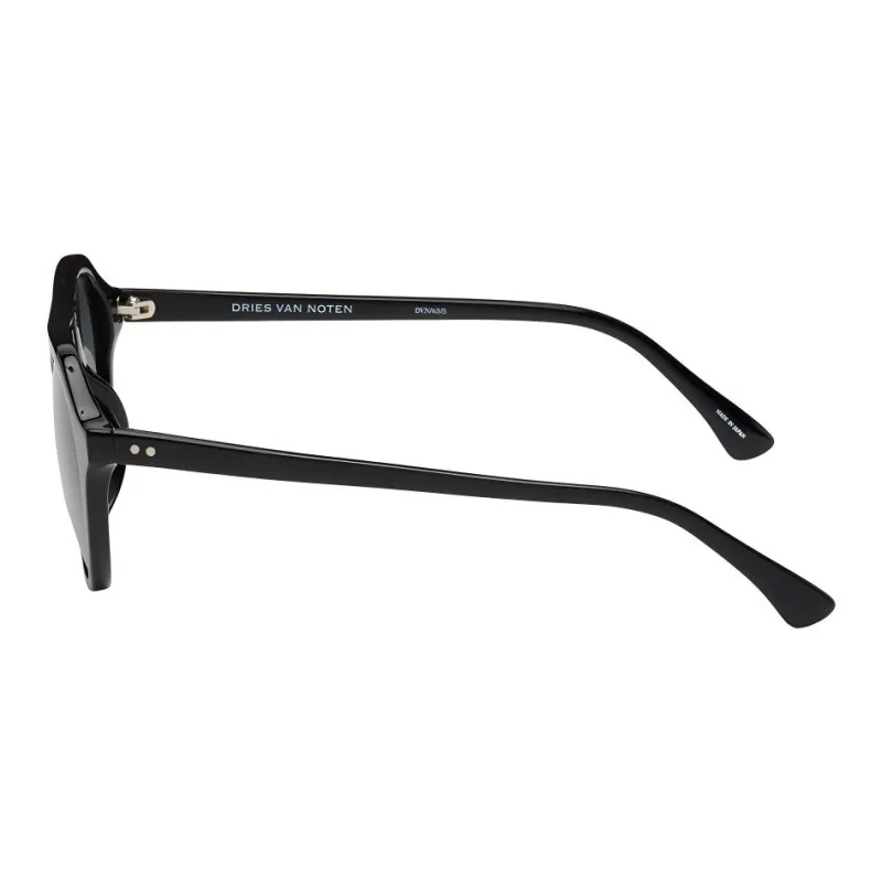 DRIES VAN NOTEN Round Sunglasses Men's Black-2