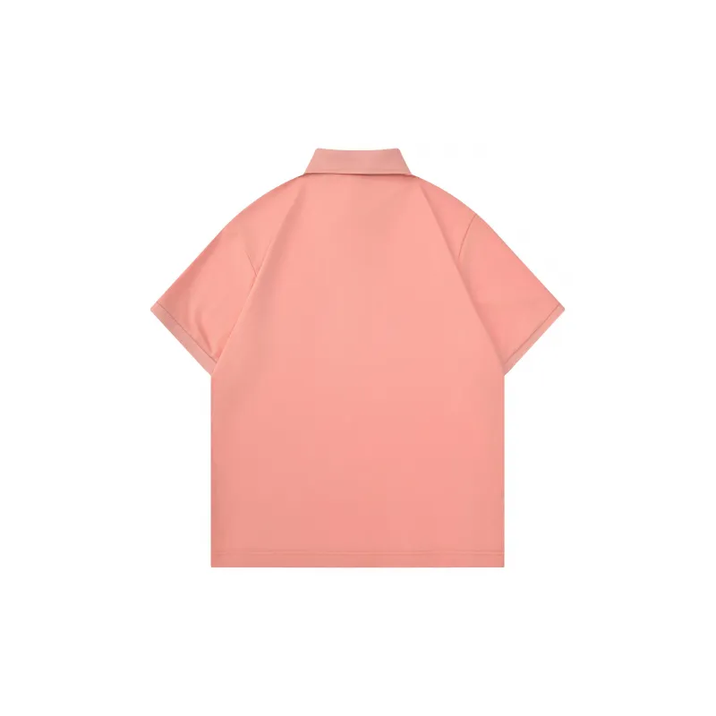 ZMOH Plain Net Series Polo Shirts Unisex-1