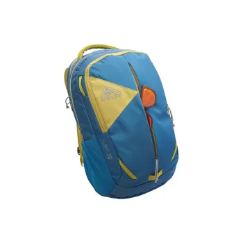 KELTY Polyester Oxford Mountaineering Bag Backpack Unisex Blue & Yellow