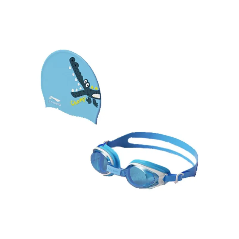 LiNing Swimming Caps Silicone Kids'-14