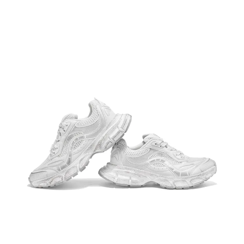 TCELLARS Cushioning Abrasion Resistant Lightweight Height Increasing Mat Low Top Chunky Sneakers Unisex-25