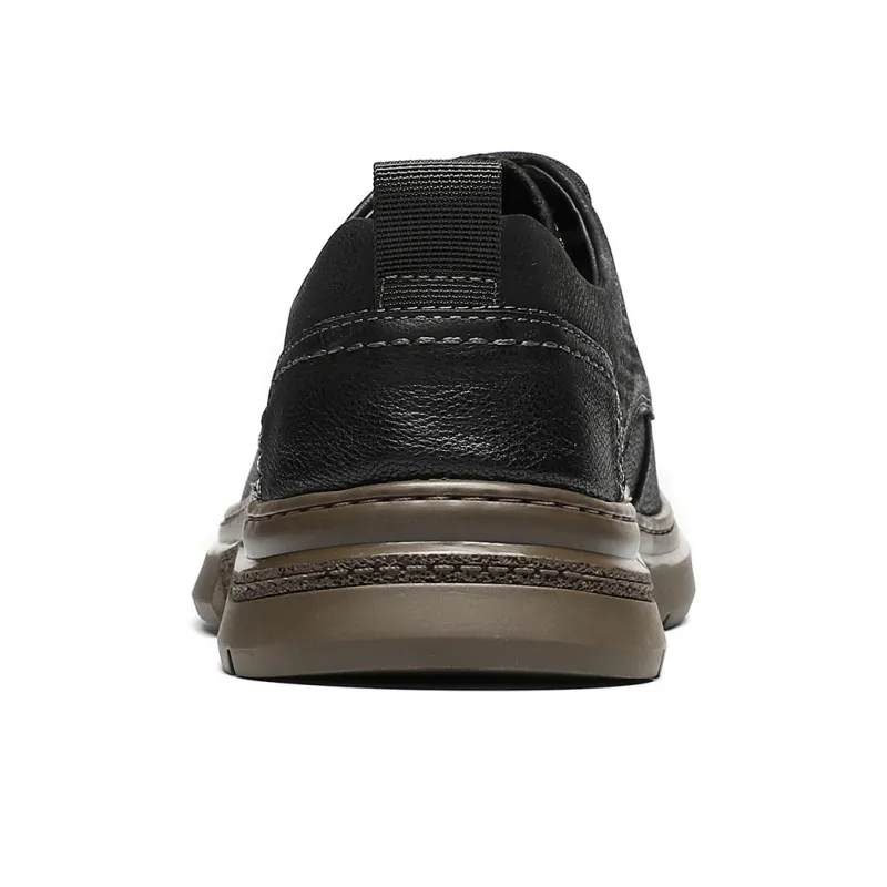 ST&SAT Dress Shoes Casual Business Men's Black Khaki-3