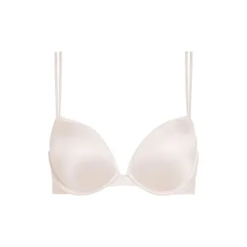 CALVIN KLEIN Kadın Plunge Push Up Sütyen Bra Women's Pink