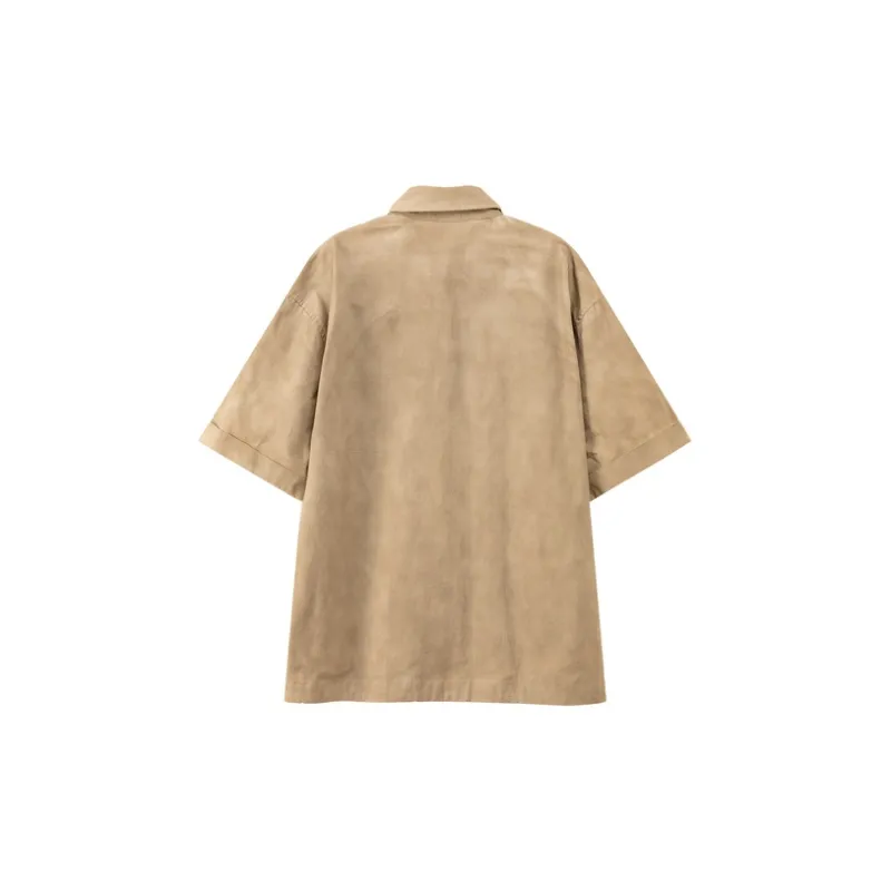 NO ONE ELSE Shirts Unisex Khaki-1