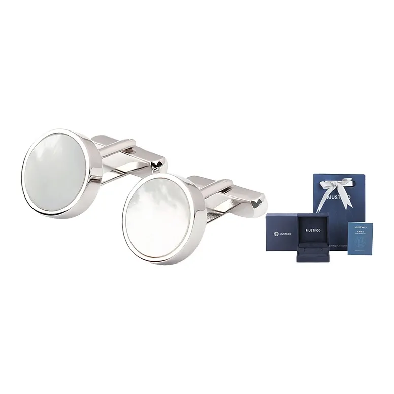 MUSTKOO Cufflinks Men-0