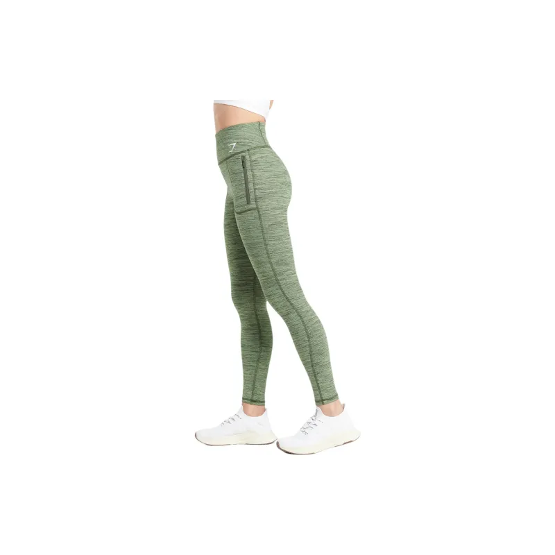GYMSHARK Leggings Women's Light Sage Green-2