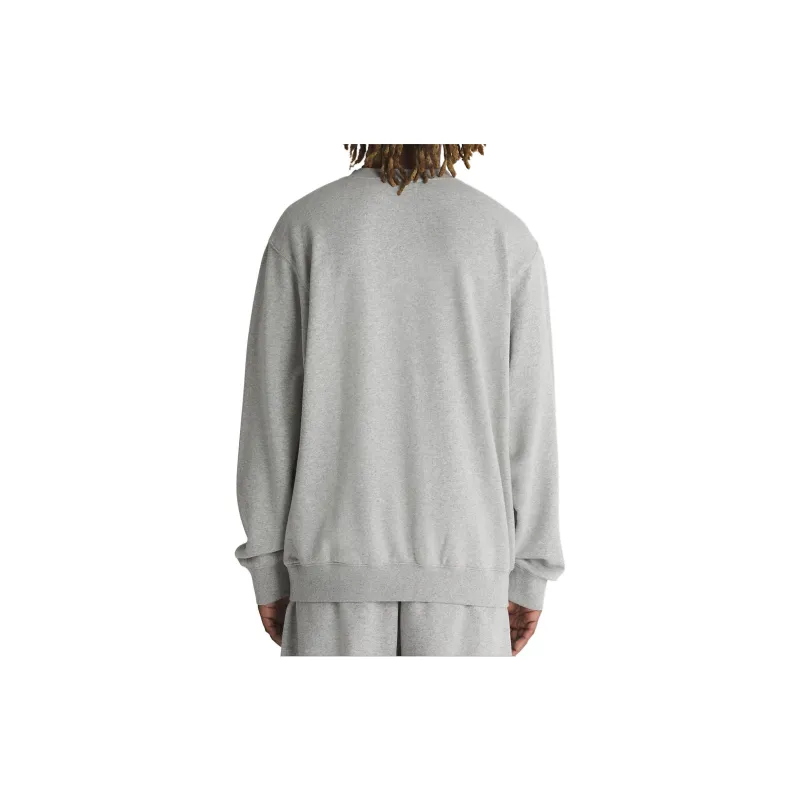 Vans Original Standards Fleece Loose Crew Sweatshirt Sweatshirt Men's Gray-1