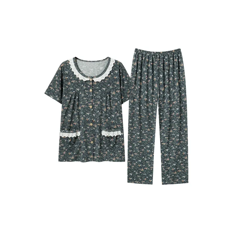 GOSO Pajama Set Women's Black Shades-0