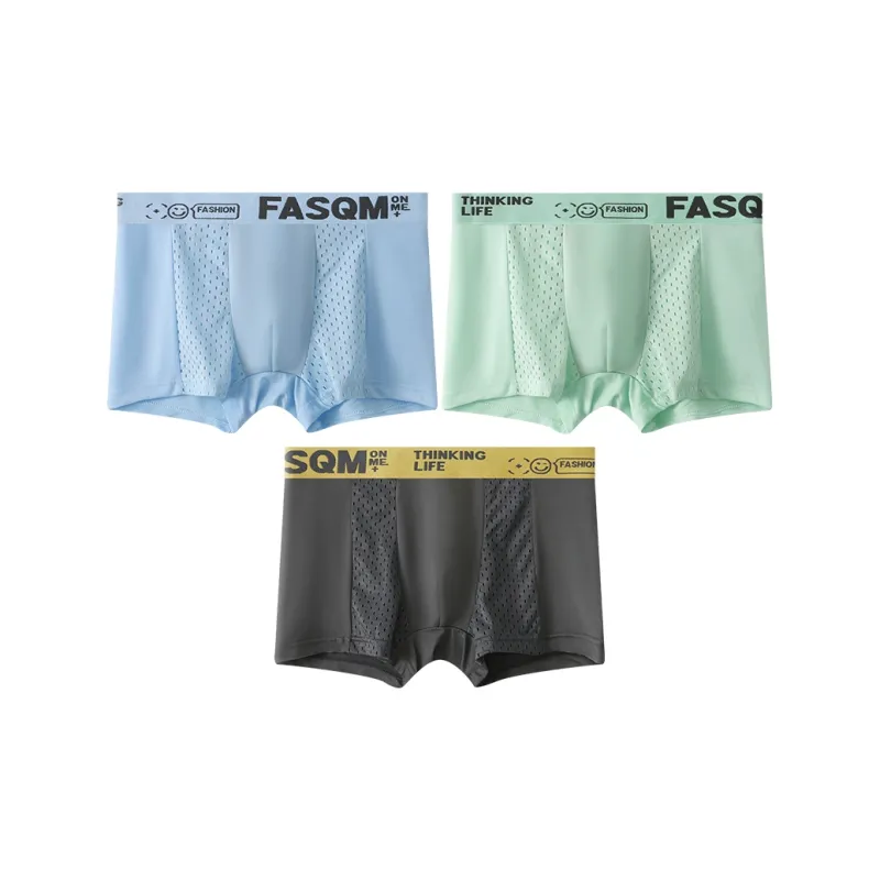 Close fitting Areas Summer Underpants Men's 3 Pack-4